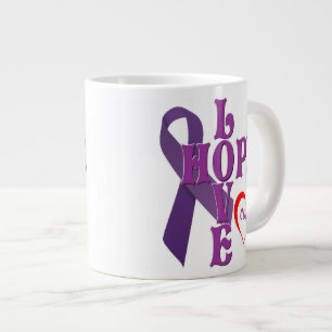 Love Hope Cure Grote Koffiekop