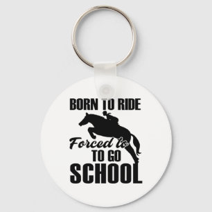 Love Horseback Riding Girl Funny Hor Sleutelhanger