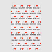 Love Horses Golf Towel Golfhanddoek (Voorkant)