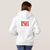 Love Horses Hoodie (Achterkant volledig)