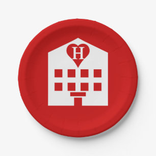 Love Hotel Japanse Emoji Papieren Bordje