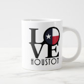 LOVE Houston 20oz Extra Grote Beker (Rechts)