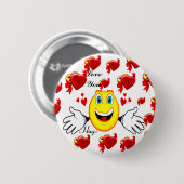 Love & Hug_ Button (Voorkant /achterkant)
