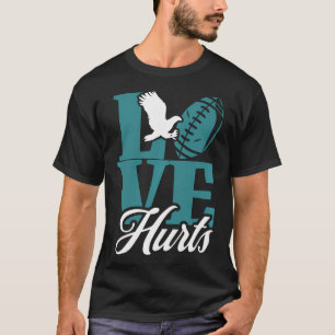 Love Hurts Eagles Retro T-shirt