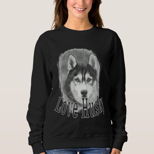 Love Husky Trui (Voorkant)