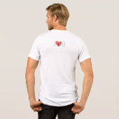 LOVE IDENTITY Playera Tri-Blend Shirt (Achterkant volledig)