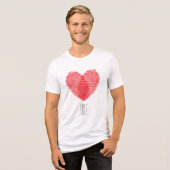 LOVE IDENTITY Playera Tri-Blend Shirt (Voorkant volledig)