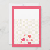 Love in a Jar Shower Invitation Kaart (Achterkant)