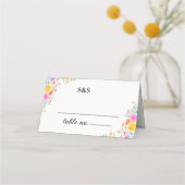 Love in Bloom spring flowers wedding (Achterkant)