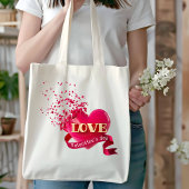 Love in Every Day: Valentine’s Day Tote Bag