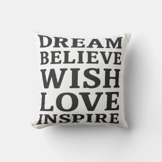 Love Inspire – Motivatie Quote Kussenprint Kussen