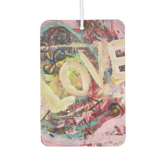 Love Inspired Original Art Car Air Freshener Luchtverfrisser