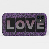 Love iPhone 5/5s Coque (Dos (Horizontal))