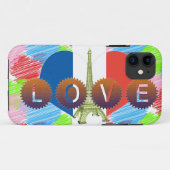 Love iPhone Case (Achterkant (horizontaal))