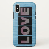 Love iPhone X Coque (Dos)