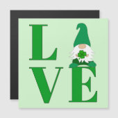 Love Irish Gnome Carte magnétique (Devant / Derrière)