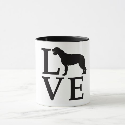 Love Irish Wolfhound Mok (Midden)