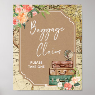 Love is a Adventure Vrijgezellenfeest Welcome Sign Poster