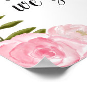 Love is a Garden Romantic Floral Poster (Hoek)