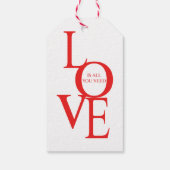 Love is all you need cadeaulabel (Achterkant)
