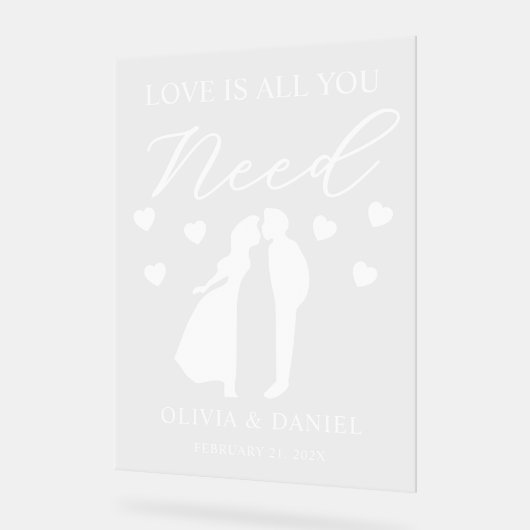 Love is All You Need Custom Wedding (Angle)