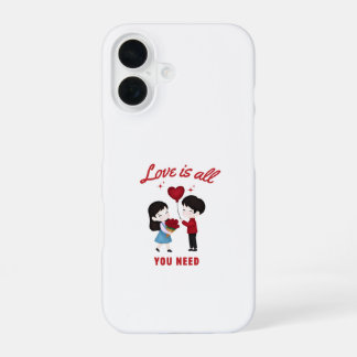 Love Is All You Need iPhone 16 Hoesje