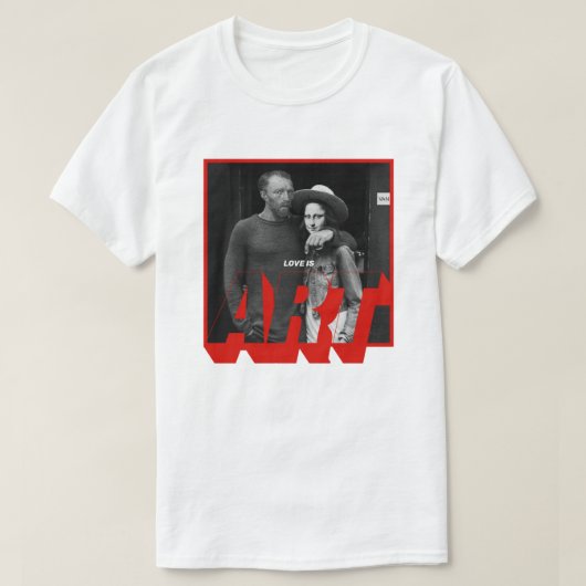 Love Is Art T-shirt (Design voorkant)