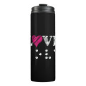 Love is Blind Braille Thermosbeker (Voorkant)