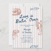 Love Is Boilin' Over Wedding Shower Kaart (Voorkant)