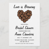 love is brewing bridal shower invitations (Devant)