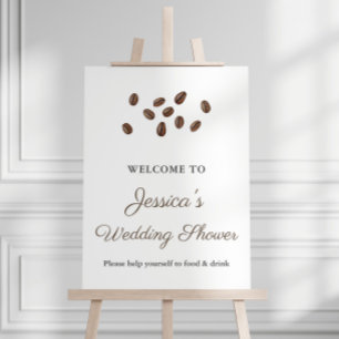 Love Is Brewing Bruiloft Feest Welkomstbord Poster
