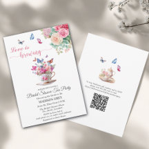 Love is Brewing QR Code Bruilofts Thee Feestje