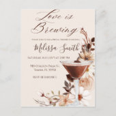 Love is Brouwerij Bridal Shower Invitation Briefkaart (Voorkant)