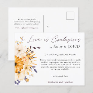 Love Is Contagious Faire-Part de Report de Mariage