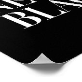 LOVE IS DE NIEUWE ZWARTE POSTER (Hoek)