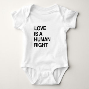LOVE IS EEN MENSENRECHT ROMPER