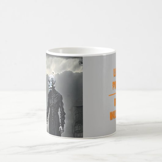 Love Is Forever Happy Halloween Coffee Mok (Center)