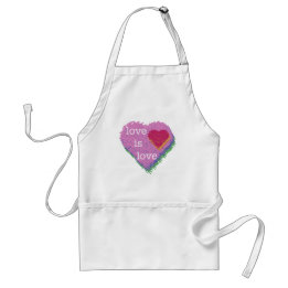 Love is Heart Apron Standaard Schort