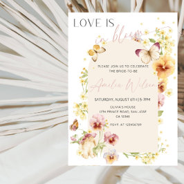 Love Is in Bloom Bridal Shower-Floral Garden Theme Kaart