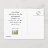 Love Is In The Air! Briefkaart (Achterkant)