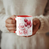 Love  Is In The Air Personalized Mug