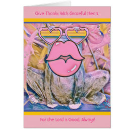 LOVE IS -JEREMIAH FROG -CHRISTELIJKE GREETING