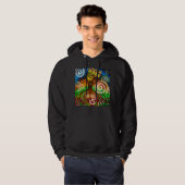 Love is King Black Hoodie (Voorkant volledig)