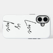 Love is love  Case-Mate iPhone case (Achterkant (horizontaal))