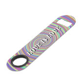 Love Is Love Fierté Bar Key (Devant angulaire)