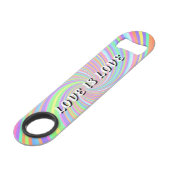 Love Is Love Fierté Bar Key (Devant angulaire)