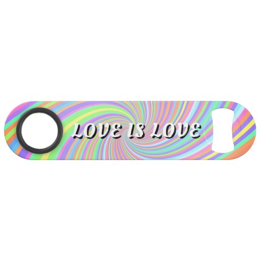 Love Is Love Fierté Bar Key (Devant (Horizontal))