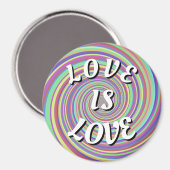 Love Is Love Fierté Magnet (Recto/Verso)