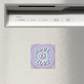 Love Is Love Fierté Magnet (In Situ (Lave-vaisselle))
