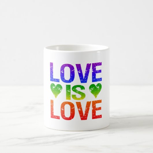 Love is Love mok — kies stijl & kleur (Center)